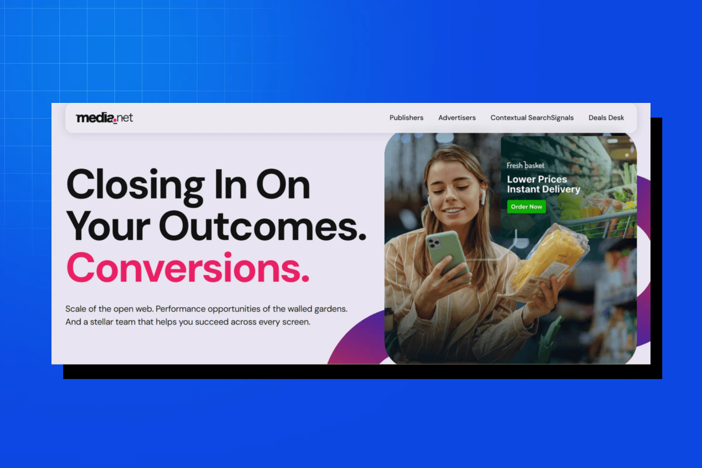 A)media.net Contextual Advertising Alternative