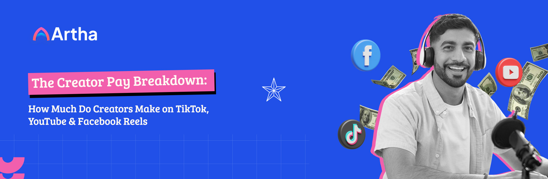The Creator Pay Breakdown: How Much Do Creators Make on TikTok, YouTube & Facebook Reels