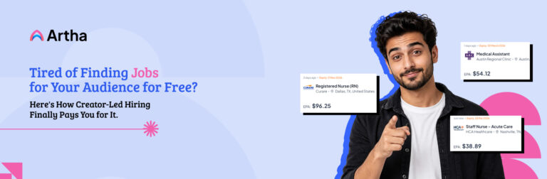 Tired of Finding Jobs for Your Audience for Free? Here's How Creator-Led Hiring Finally Pays You for It