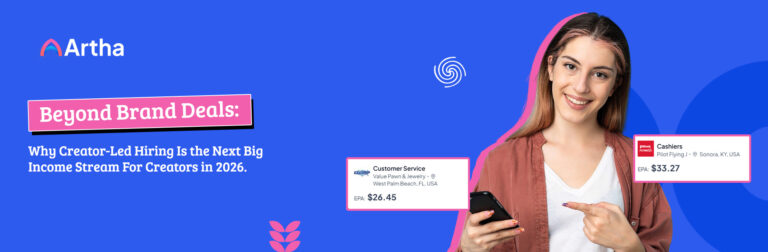 Beyond Brand Deals: Why Creator-Led Hiring Is the Next Big Income Stream For Creators in 2026