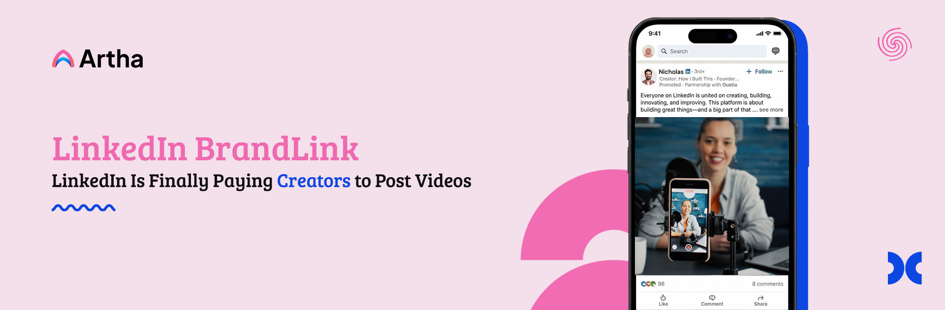 LinkedIn BrandLink: LinkedIn Is Finally Paying Creators to Post Videos